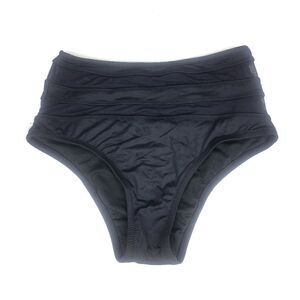 Shade and Shore Black Highwaist Bikini Bottoms Size Small